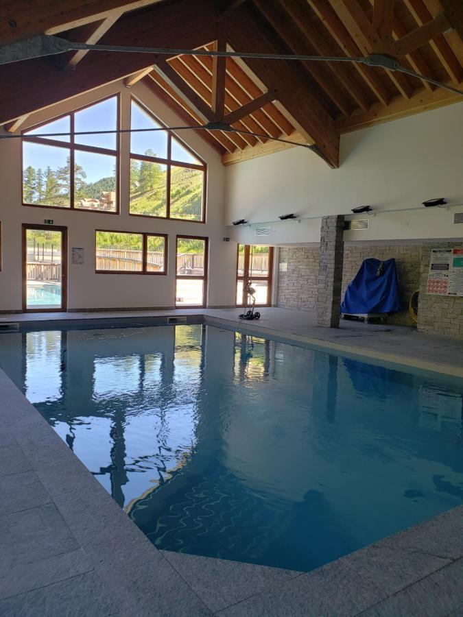 Appartement Apt T3 en duplex Chalet des Rennes Vars 2000m Piscine intérieure et extérieure Extérieur photo